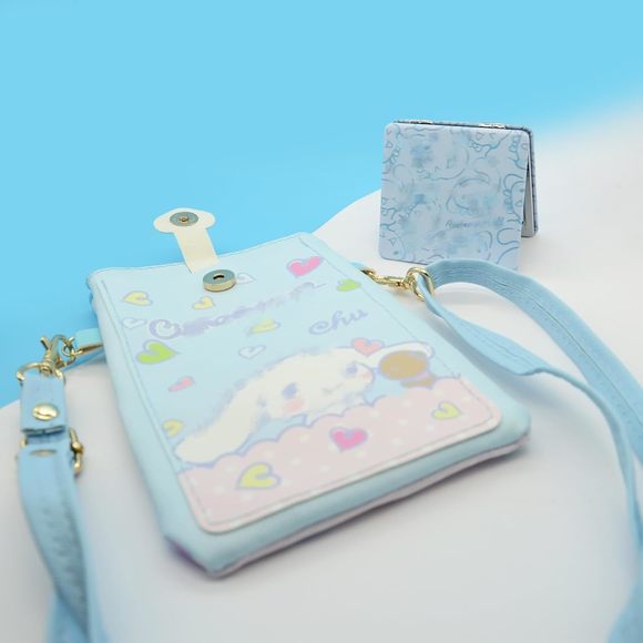 Kawaii Small Crossbody Cell Phone Purse, Cartoon Phone Bag, Wallet Shoulder V T - Picture 3 of 6